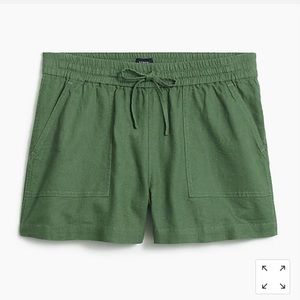 J. Crew Linen Blend Drawstring short